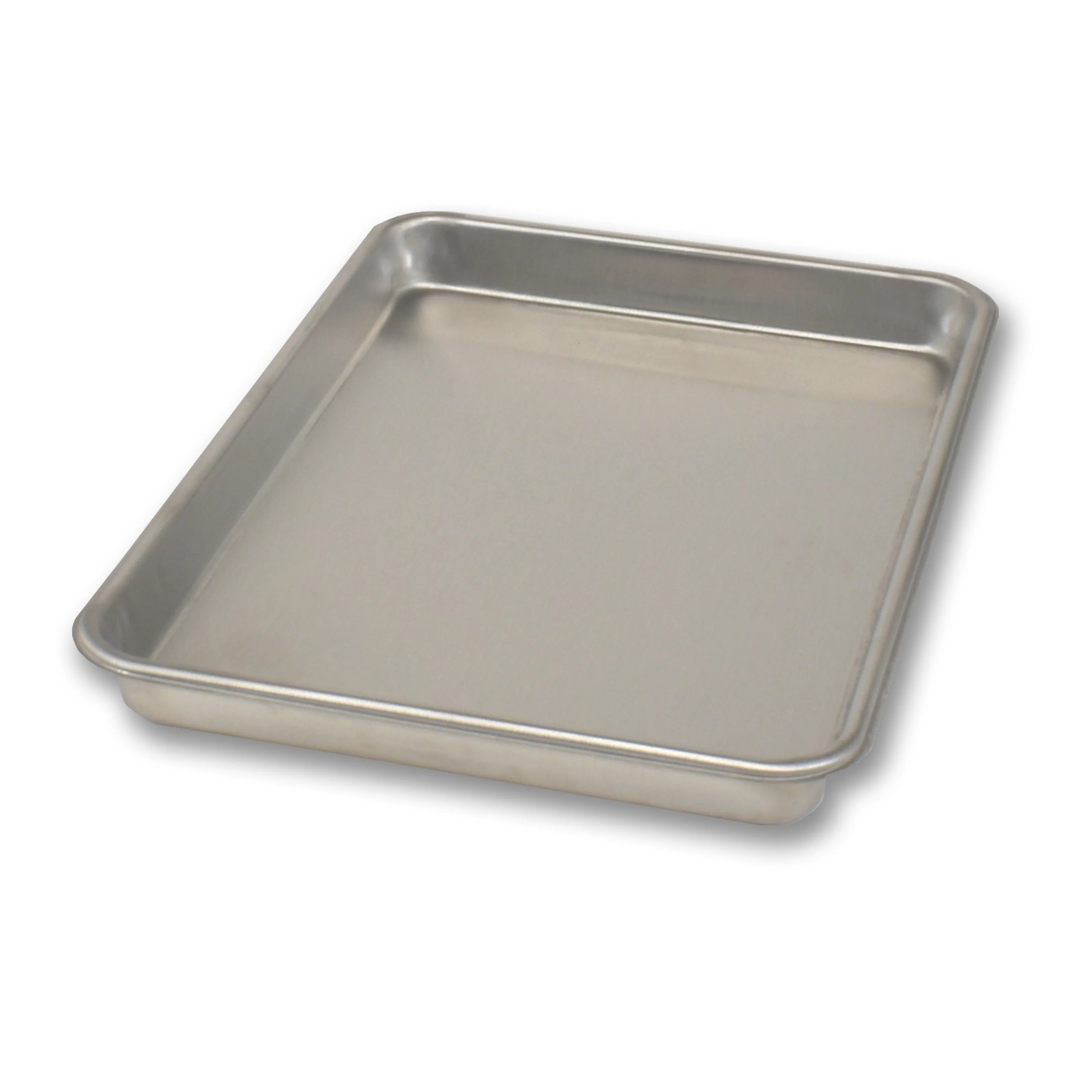 11" x 16" Stainless Steel Rimmed Baking Pan - Image 5