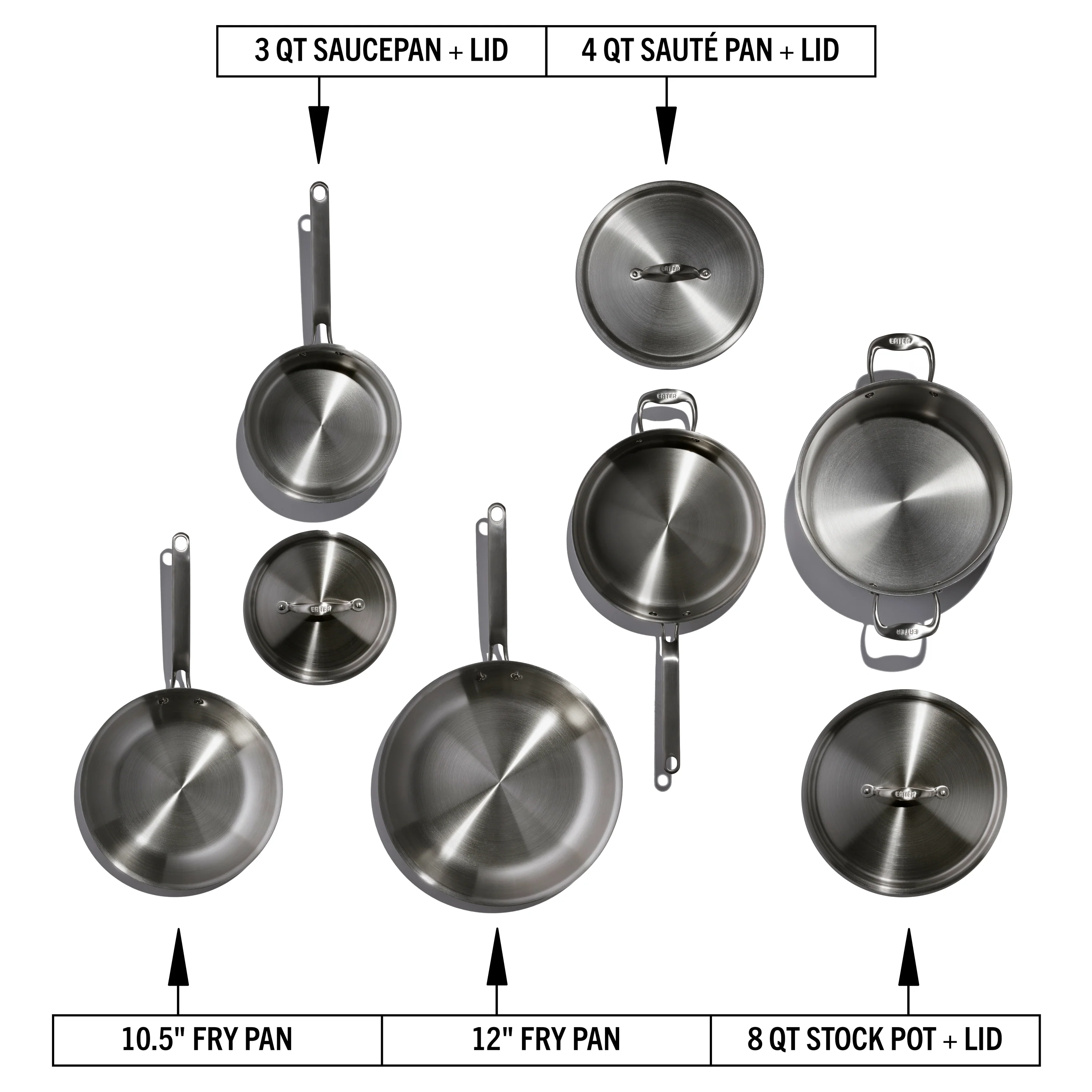 Eater x Heritage Steel 8 Piece Core Set - Image 5