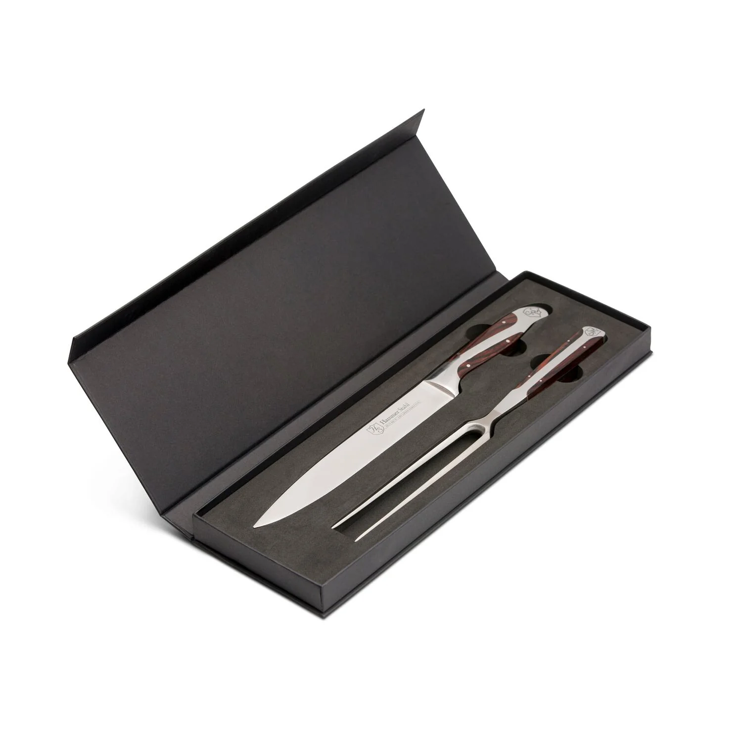 Hammer Stahl Carving Knife & Fork Set - Image 3