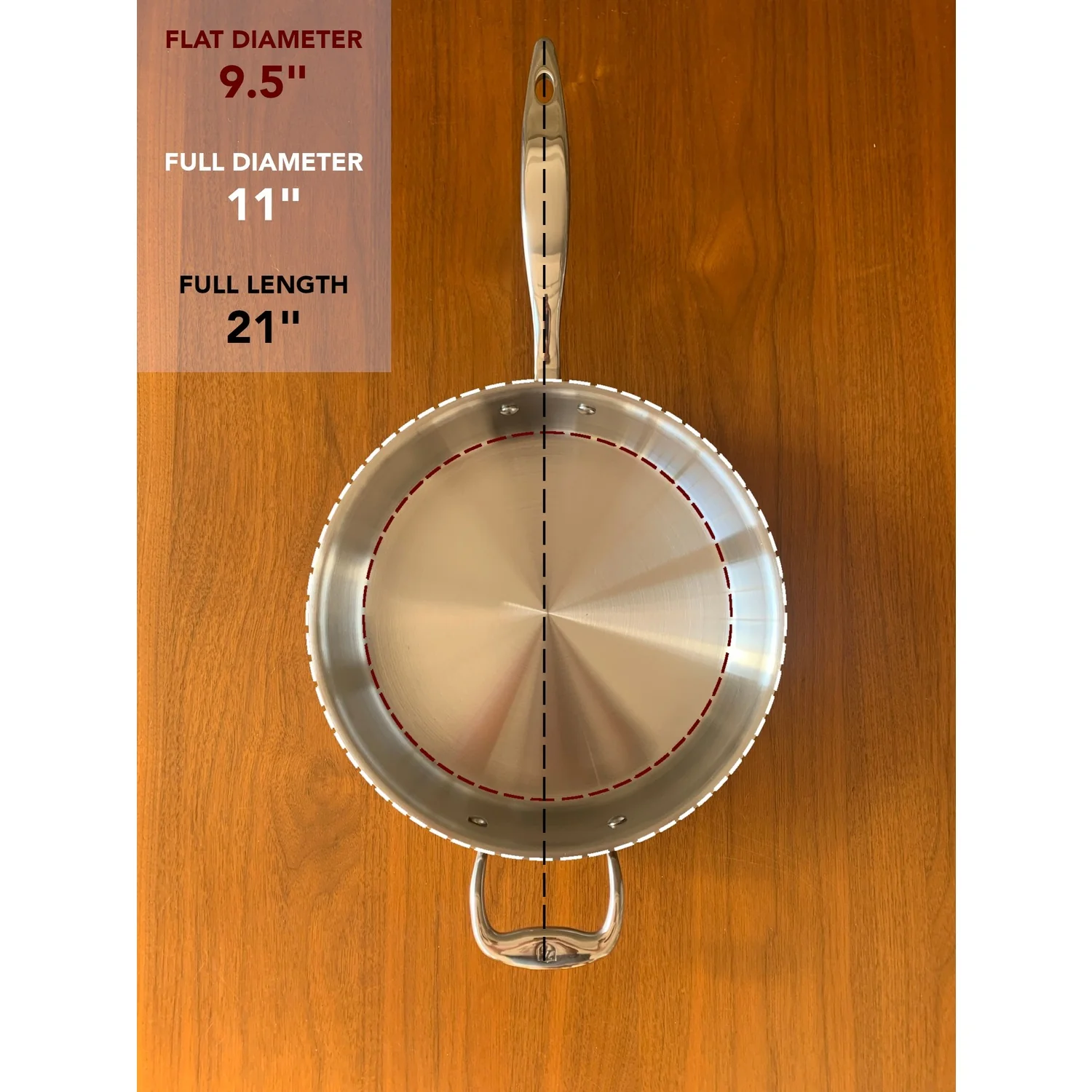 Titanium Series 4 Quart Sauté with Lid - Image 6