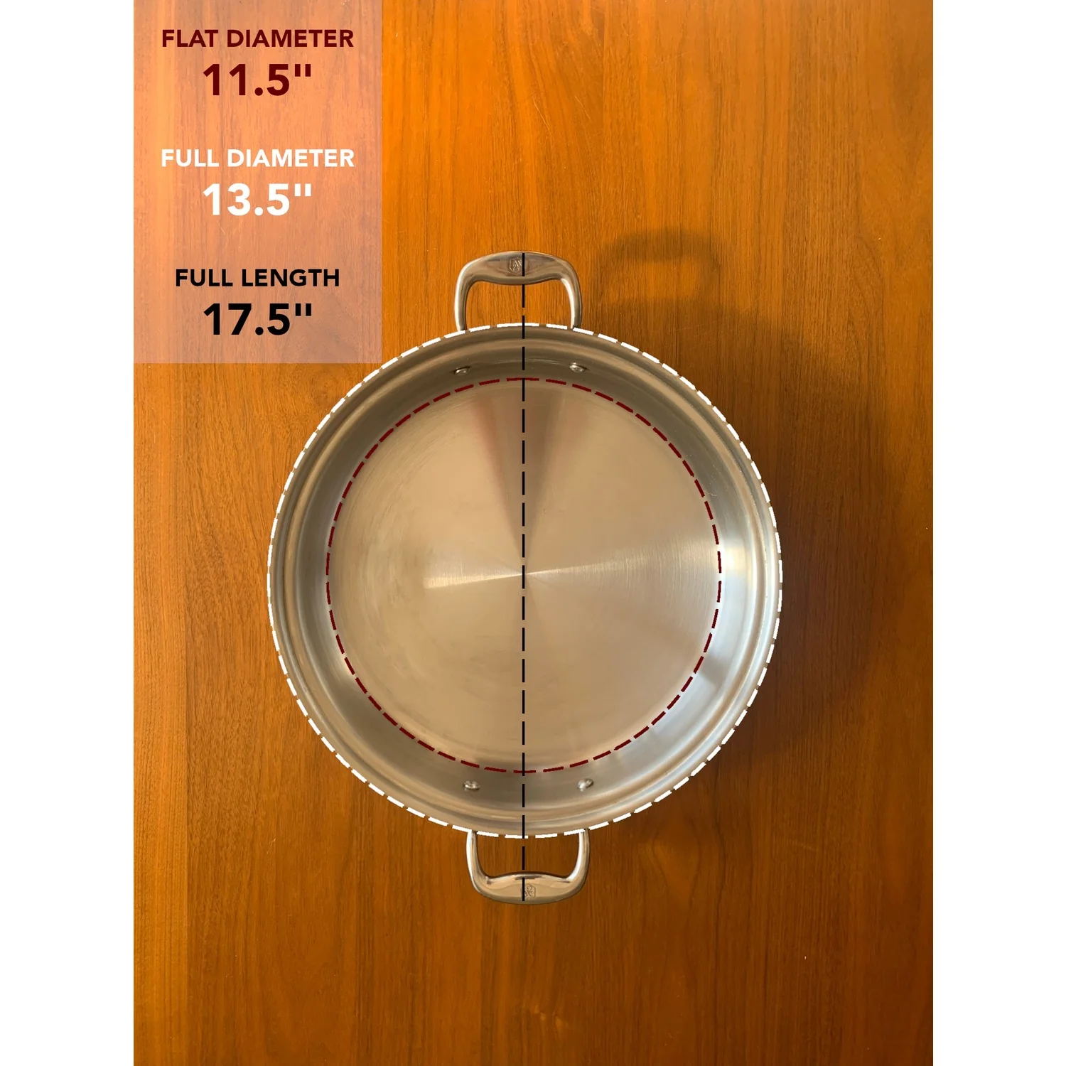 Titanium Series 5 Quart Sauteuse with Lid - Image 3